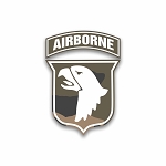1st Airborne Division  Precision Cut Decal